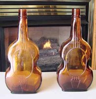 Бутылки для виски в форме виолончели